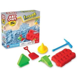 ART CRAFT 500 GR BUILD MODELING PLAY SAND SET