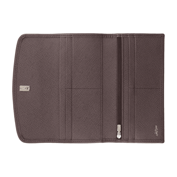 BYFT002533 THE FORGET ME NOT Wallets Brown Gold Set of 1 B