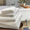 BYFT002858 IRIS Hand Towel White Set of 4 D