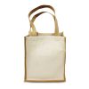 BYFT004219 Juco Bag Beige 28 x 34 x 14 Cm Set of 5 A