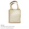 BYFT004219 Juco Bag Beige 28 x 34 x 14 Cm Set of 5 B