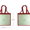 BYFT004223 Jute Bag 35 x 30 x 20 Cm Set of 1 C