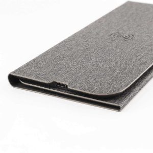 BYFT005672 Fast Wireless Charging Mousepad Grey Set of 1