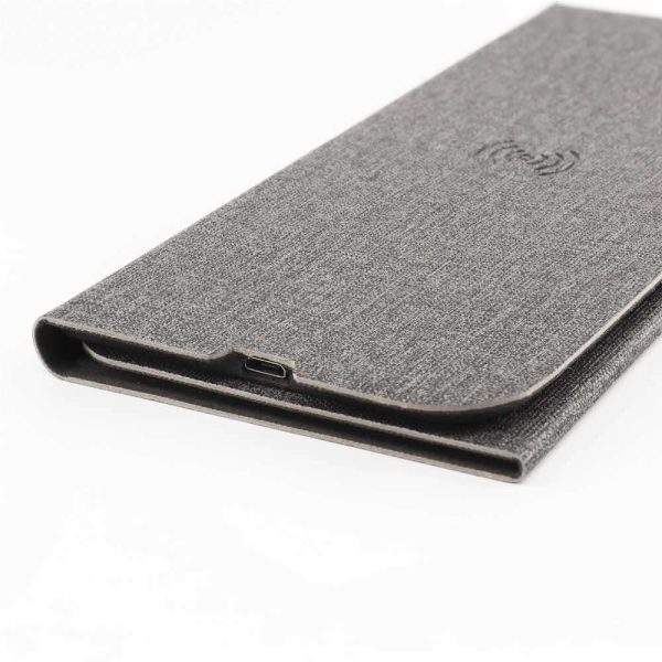 BYFT005672 Fast Wireless Charging Mousepad Grey Set of 1