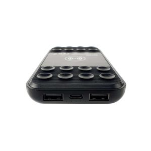 BYFT005673 Light Up Wireless Powerbank Black Set of 1 A