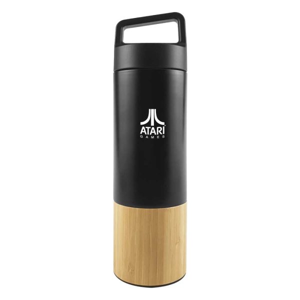 BYFT005687 Travel Bottles with Bamboo Natural Black Set of 1