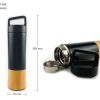 BYFT005687 Travel Bottles with Bamboo Natural Black Set of 1 C