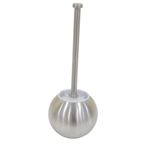 Cart 10 BYFT008587 AKC Toilet Brush 40 cm Silver Stainless Steel Set of 1