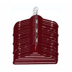 BYFT008633 Feeling Plain 45 cm Red Hanger Plastic 25 pcs