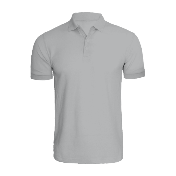 BYFT008735 BYFT Plain White Milenge Polo Neck T Shirt Cotton 220 GSM Set of 1