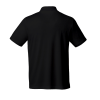 BYFT009608 BYFT Polo Neck T Shirt Plain Black Medium 220 GSM Cotton Set of 1 a