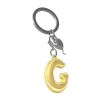 BYFT012875 METALMORPHOSE MTM KEYCHAIN Party Balloon Alphabet G Golden Zinc Alloy Set of 1 MTM10G D
