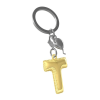 BYFT012883 METALMORPHOSE MTM KEYCHAIN Party Balloon Alphabet T Golden Zinc Alloy Set of 1 MTM10T D