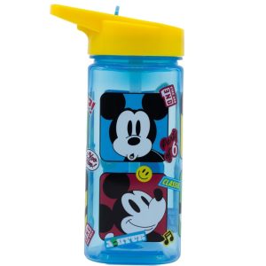 BYFT014834 DISNEY SQUARE WATER BOTTLE 510 ML MICKEY MOUSE FUN TASTIC A