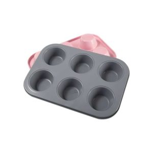Cart 8 Chefi 6cup Muffin Pan 26.5x18.5x3cm 6935780110318 A