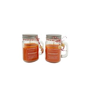 Jar Candle Strawberry Set of 2 removebg preview removebg preview
