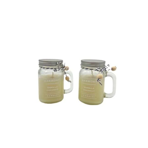 Jar Candle Vanilla Coconut Set of 2 removebg preview removebg preview