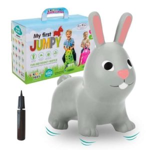 Cart 2 My First JUMPY Bunny grey