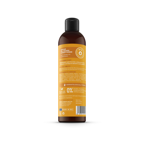 O RANGE CONDITIONER ARGAN 300ML BACK