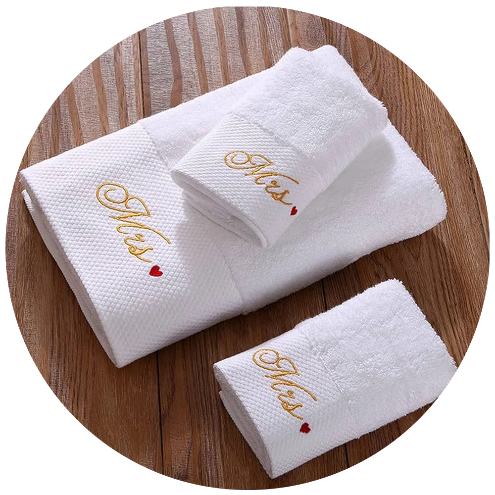 embrodery towel