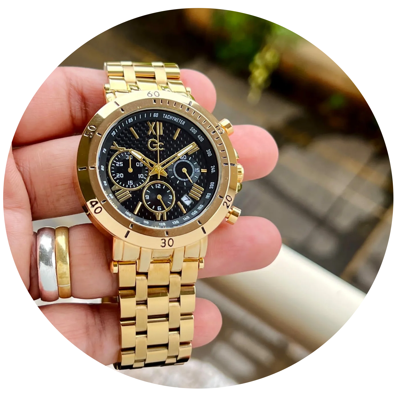 man watch