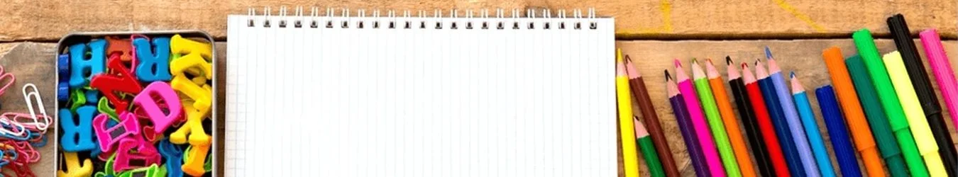 notebooks pads pencil
