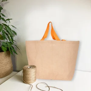 BYFT013975 BYFT Natural Jute Bag (Plain) A