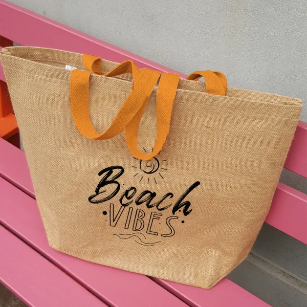 BYFT013977 BYFT Natural Jute Bag (Beach Vibes) Design C