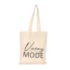BYFT013986 BYFT Natural Cotton Flat Tote Bag (Vacay Mode) Design
