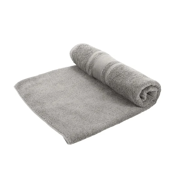 BYFT014536 BYFT Home Castle Bath Sheet 90 x 180 Cm 550 Gsm Grey 100 Cotton Set of 1 B
