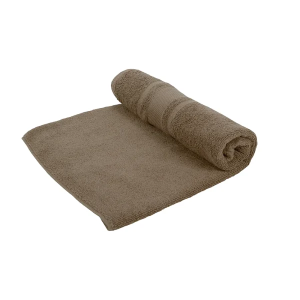 BYFT014540 BYFT Home Castle Bath Sheet 90 x 180 Cm 550 Gsm Beige 100 Cotton Set of 1 B
