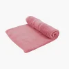BYFT014541 BYFT Home Castle Bath Sheet 90 x 180 Cm 550 Gsm Pink 100 Cotton Set of 1 B