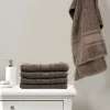 BYFT014546 BYFT Home Castle Bath Towel 70 x 140 Cm 550 Gsm Beige 100 Cotton Set of 1 C