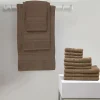 BYFT014546 BYFT Home Castle Bath Towel 70 x 140 Cm 550 Gsm Beige 100 Cotton Set of 1 D