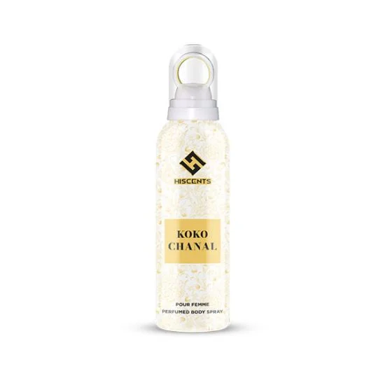 BYFT018620 Hiscents Koko Chanal Body Spray 200ml