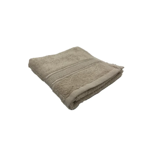 BYFT005604 DAFFODIL WASHCLOTH LIGHT BEIGE Set of 1 A