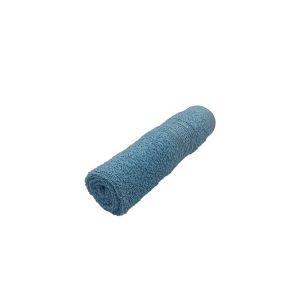 BYFT005605 DAFFODIL WASHCLOTH LIGHT BLUE Set of 1 B