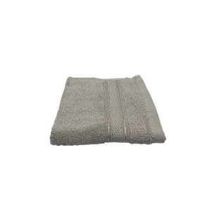 BYFT005606 DAFFODIL WASHCLOTH LIGHT GREY Set of 1