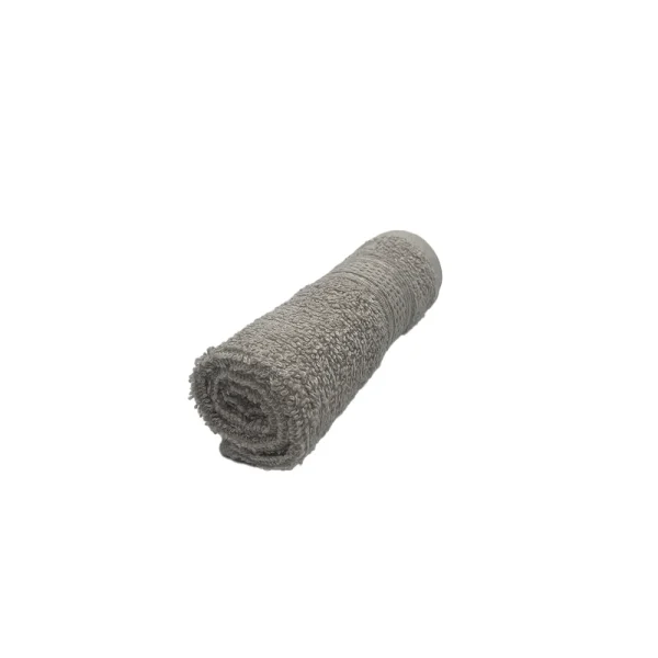 BYFT005606 DAFFODIL WASHCLOTH LIGHT GREY Set of 1 B
