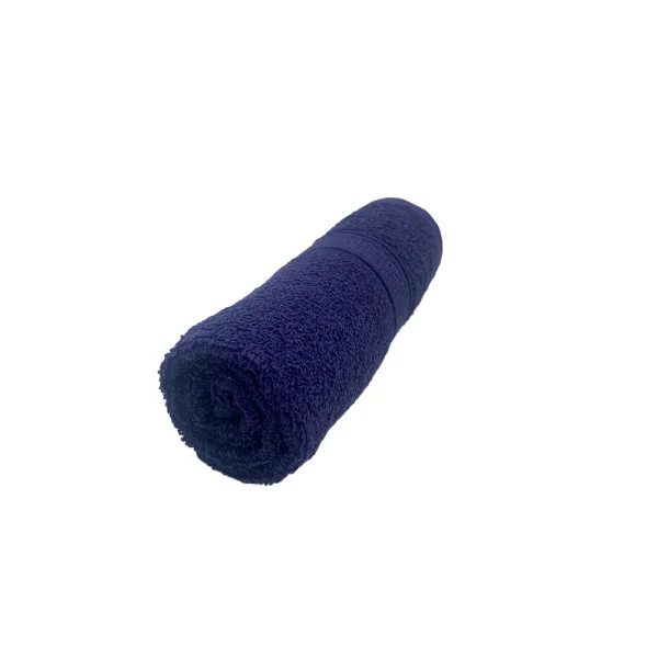 BYFT005635 DAFFODIL HAND TOWEL NAVY BLUE Set of 1 B
