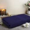 BYFT005635 DAFFODIL HAND TOWEL NAVY BLUE Set of 1 C