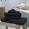 BYFT005660 DAFFODIL BATH TOWEL BLACK Set of 1 C