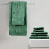 BYFT014520 BYFT Home Ultra Bath Sheet 90 x 180 Cm 550 Gsm Green 100 Cotton Set of 1 D