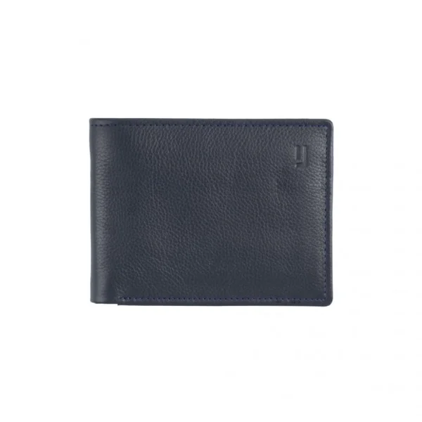 BYFT002484 Jafferjees Genuine Leather Men's Wallet Berlin   Blue