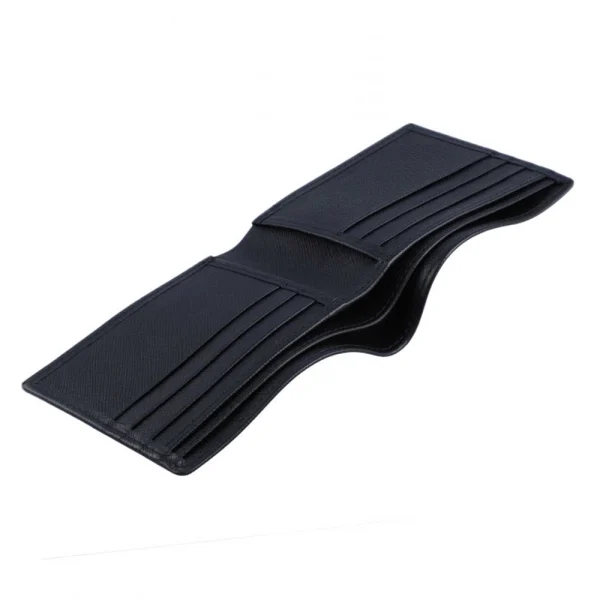 BYFT002485 Jafferjees Genuine Leather Men's Wallet Paris   Black B