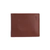 BYFT002488 Jafferjees Genuine Leather Men's Wallet Paris   Dark Tan