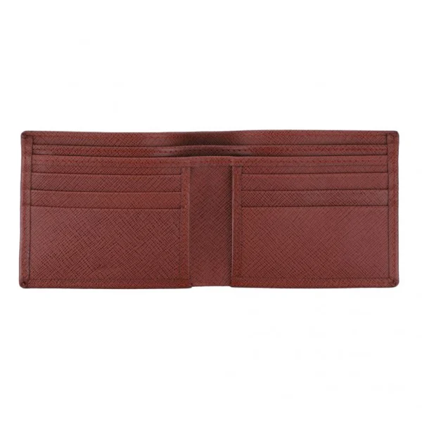 BYFT002488 Jafferjees Genuine Leather Men's Wallet Paris   Dark Tan A
