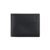 BYFT002500 Jafferjees Genuine Leather Mens Wallet Rome Black Tan
