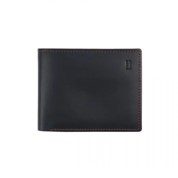 BYFT002500 Jafferjees Genuine Leather Mens Wallet Rome Black Tan
