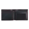 BYFT002501 Jafferjees Genuine Leather Mens Wallet Rome Black Red A